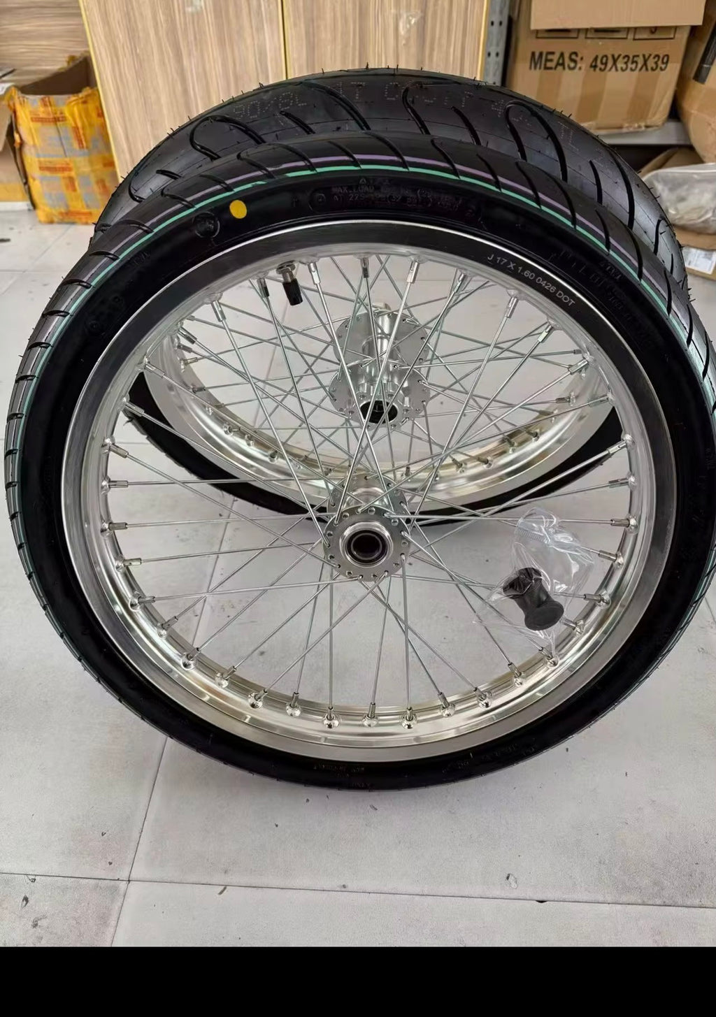 Chrome Supermoto Wheels for surron  Lbx
